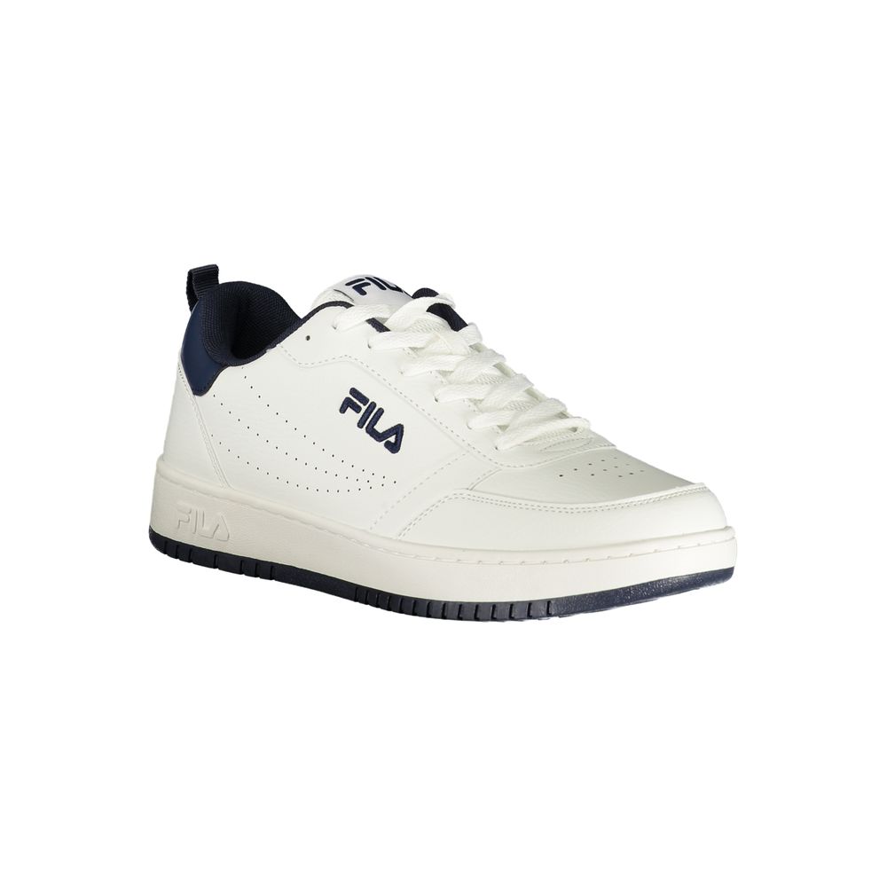 Fila White Polyurethane Men Sneakers