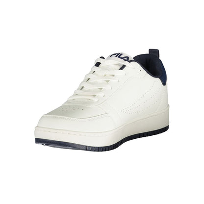 Fila White Polyurethane Men Sneakers