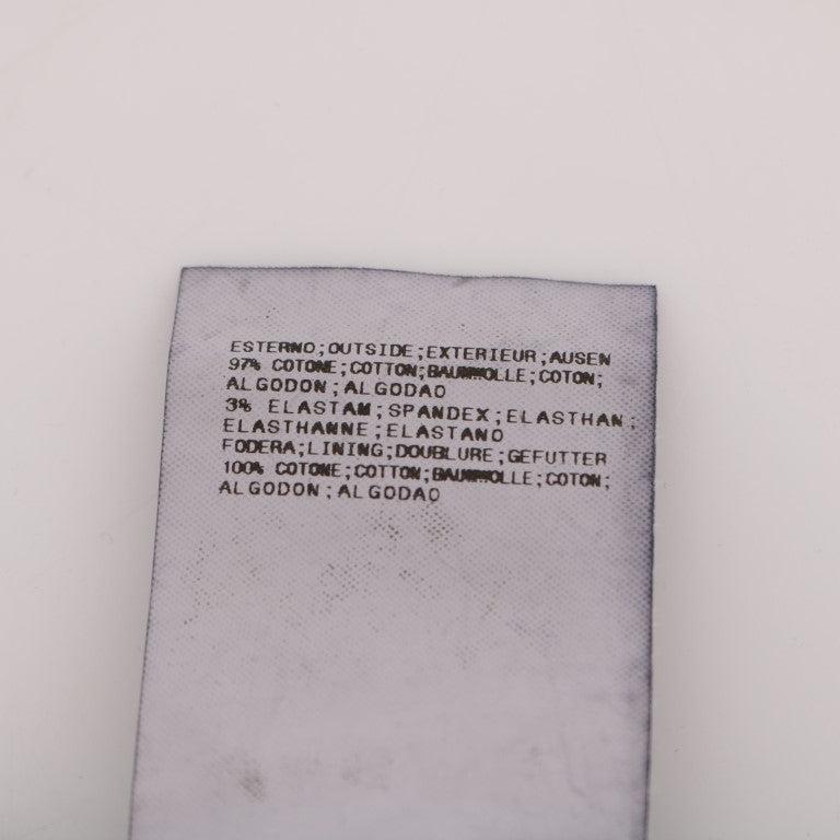 GF Ferre Blue Cotton Stretch Chinos Pants