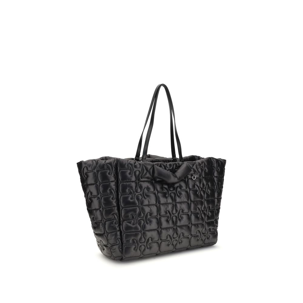 Ganni Black Recycled Polyamide Handbag
