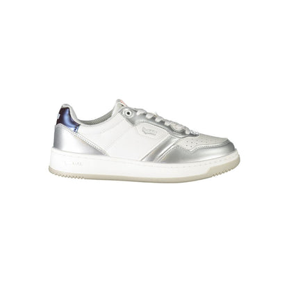 Gas White Polyester Sneakers