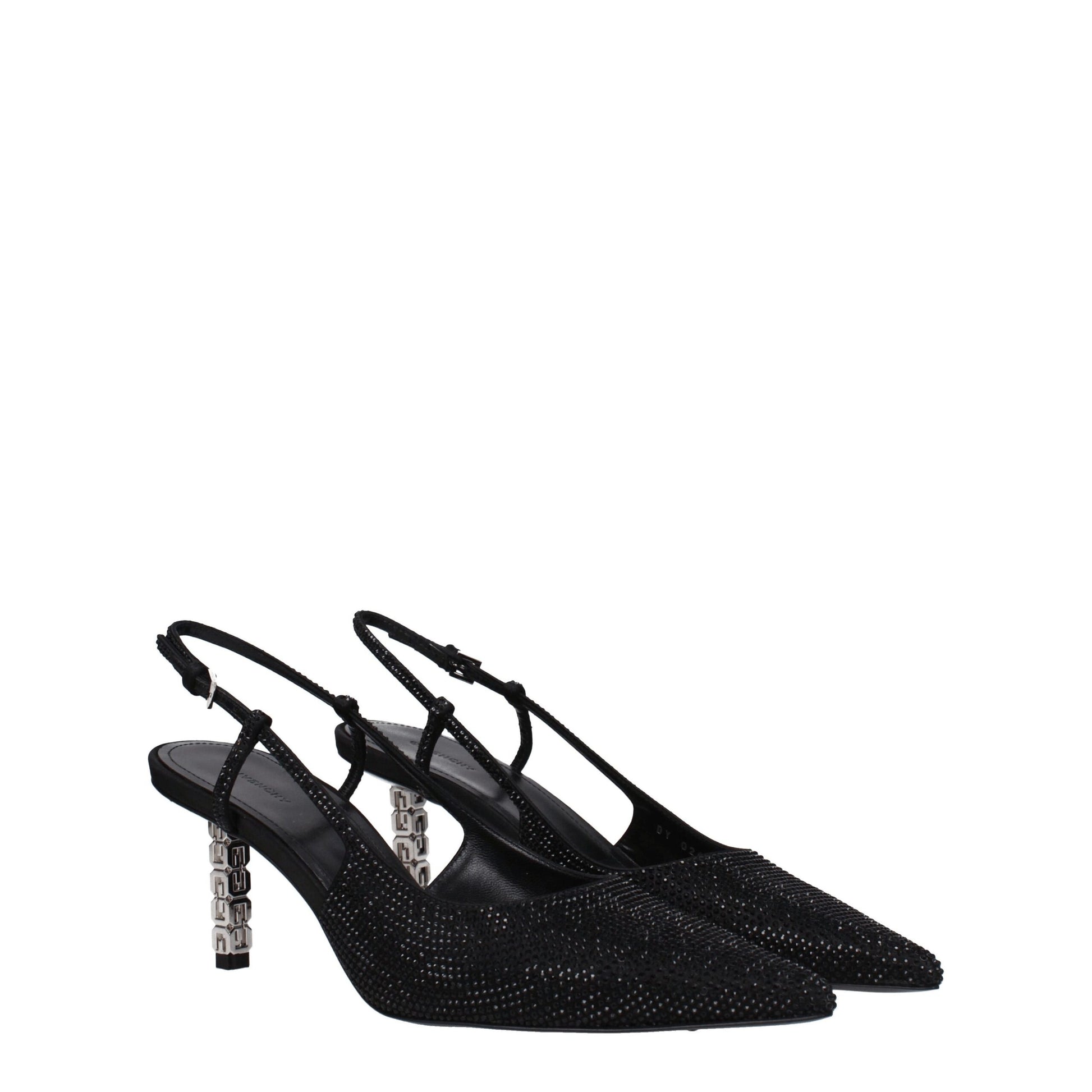 Givenchy Black Fabric High Heel Pumps