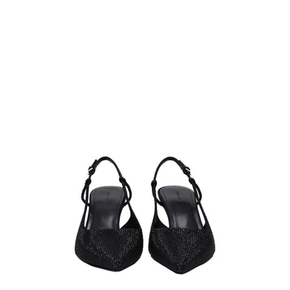 Givenchy Black Fabric High Heel Pumps