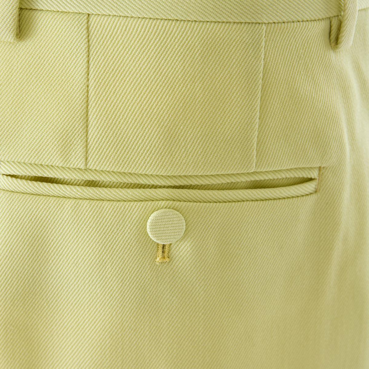 Gucci Lime Yellow Polyester Pants