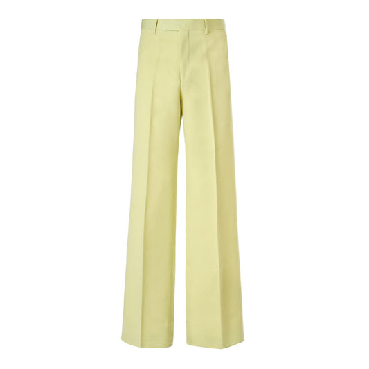 Gucci Lime Yellow Polyester Pants