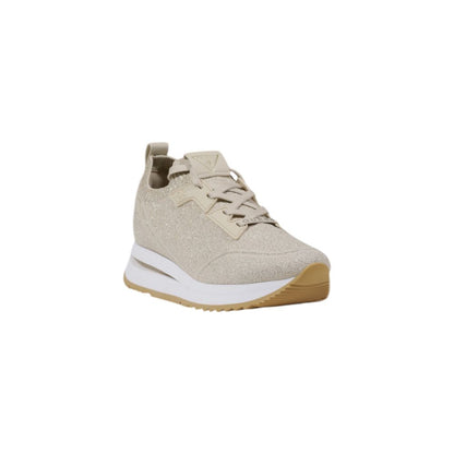 Guess Beige Polyester Sneakers