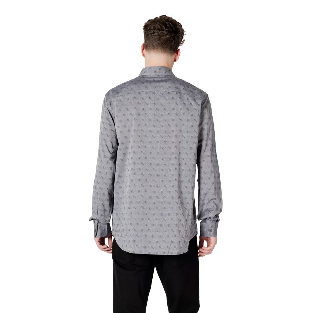 Guess Gray Cotton Shirt