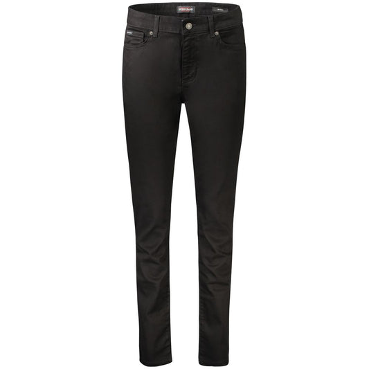 Guess Jeans Black Cotton Jeans & Pant