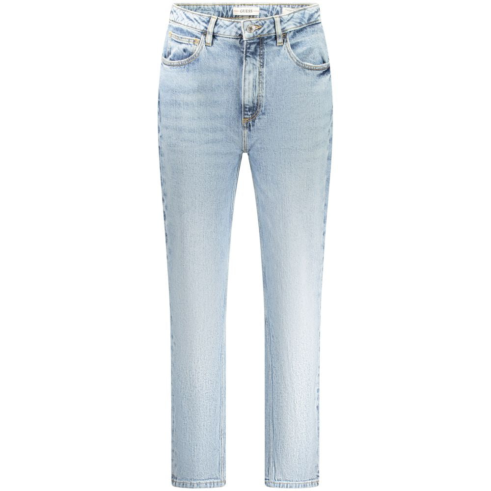 Guess Jeans Light Blue Cotton Jeans & Pant