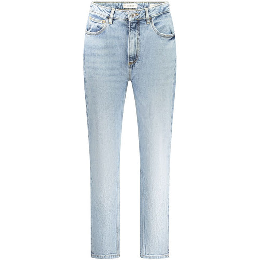 Guess Jeans Light Blue Cotton Jeans & Pant