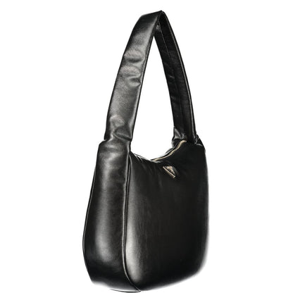 Guess Jeans Nero Poliuretano Women Handbag
