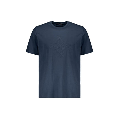 Herno Blue Cotton T-Shirt