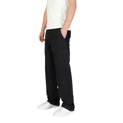 Jack Jones Black Cotton Pant