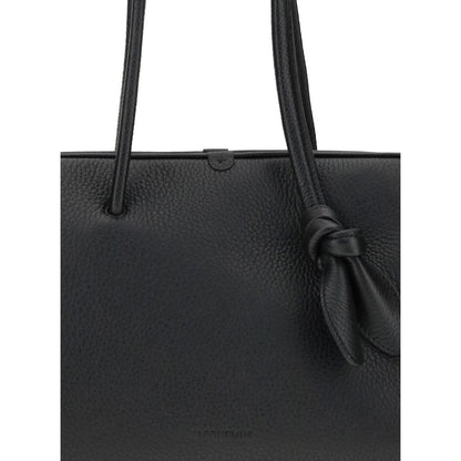 Jacquemus Black Calf Leather Bos Taurus Handbag