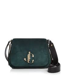 Jimmy Choo Grøn Dame Varenne/XB Skuldertaske (Lagersalg)
