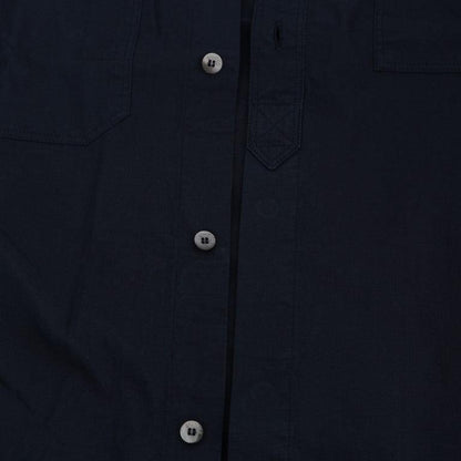 John Galliano Blue Casual Cotton Long Sleeve Shirt