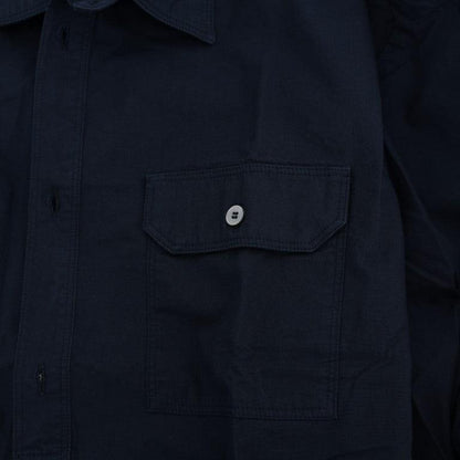 John Galliano Blue Casual Cotton Long Sleeve Shirt