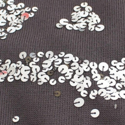 John Galliano Brown turtleneck cotton sweater