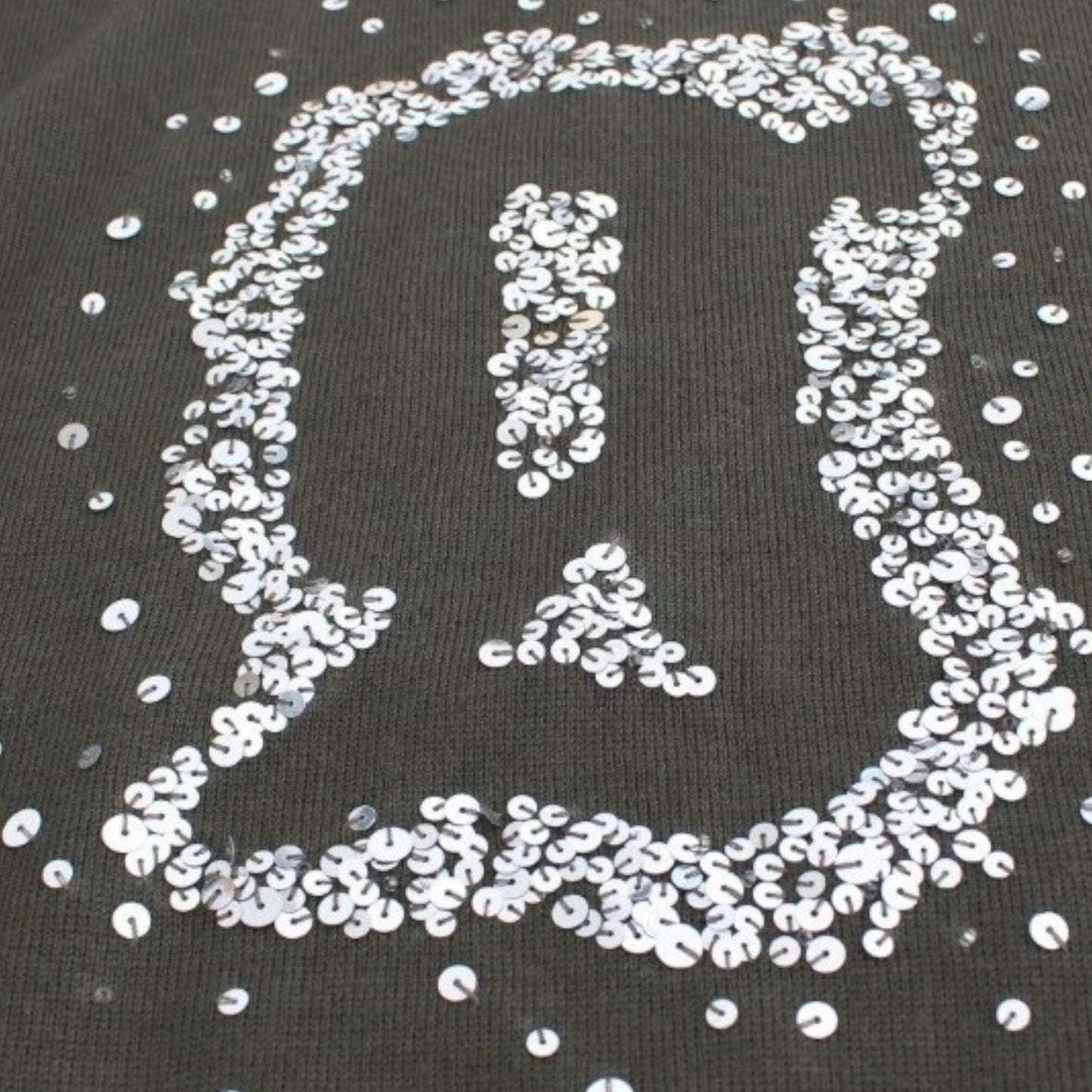 John Galliano Green wool turtleneck sweater