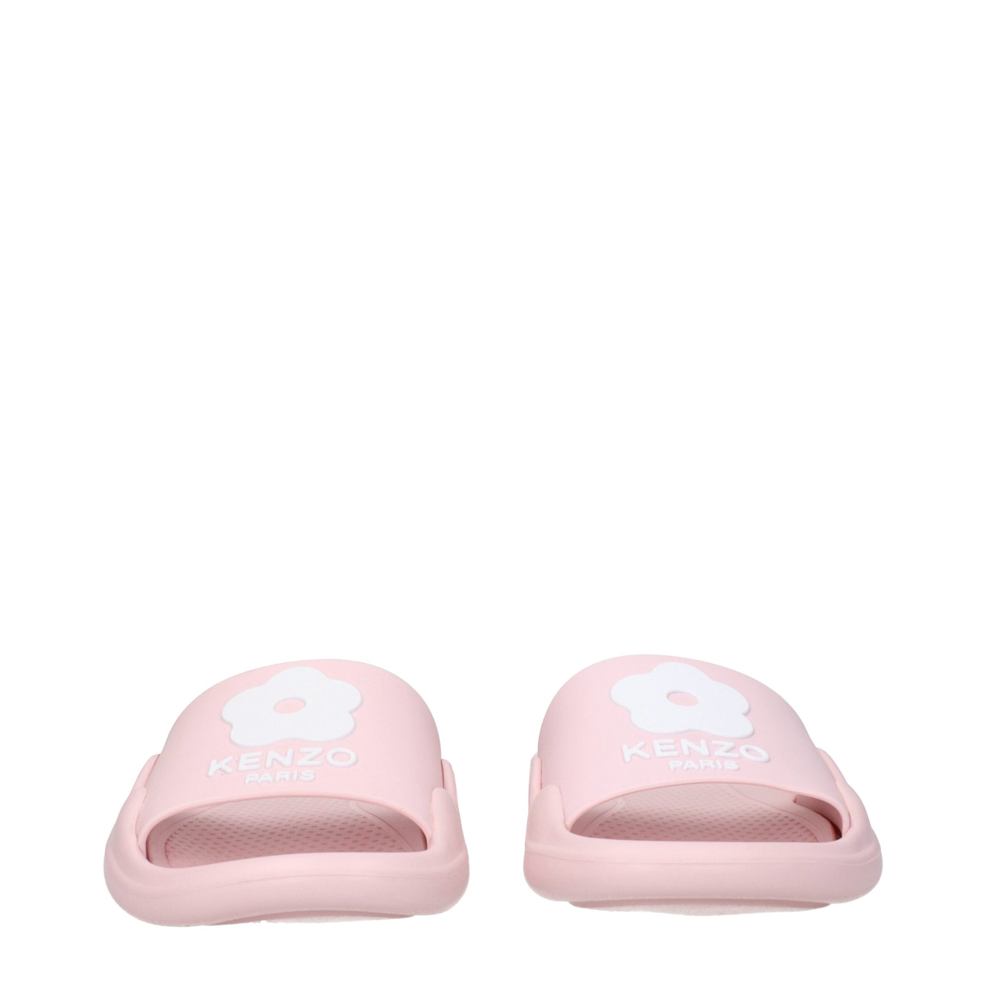 Kenzo Pink Cotton Slippers Sandals