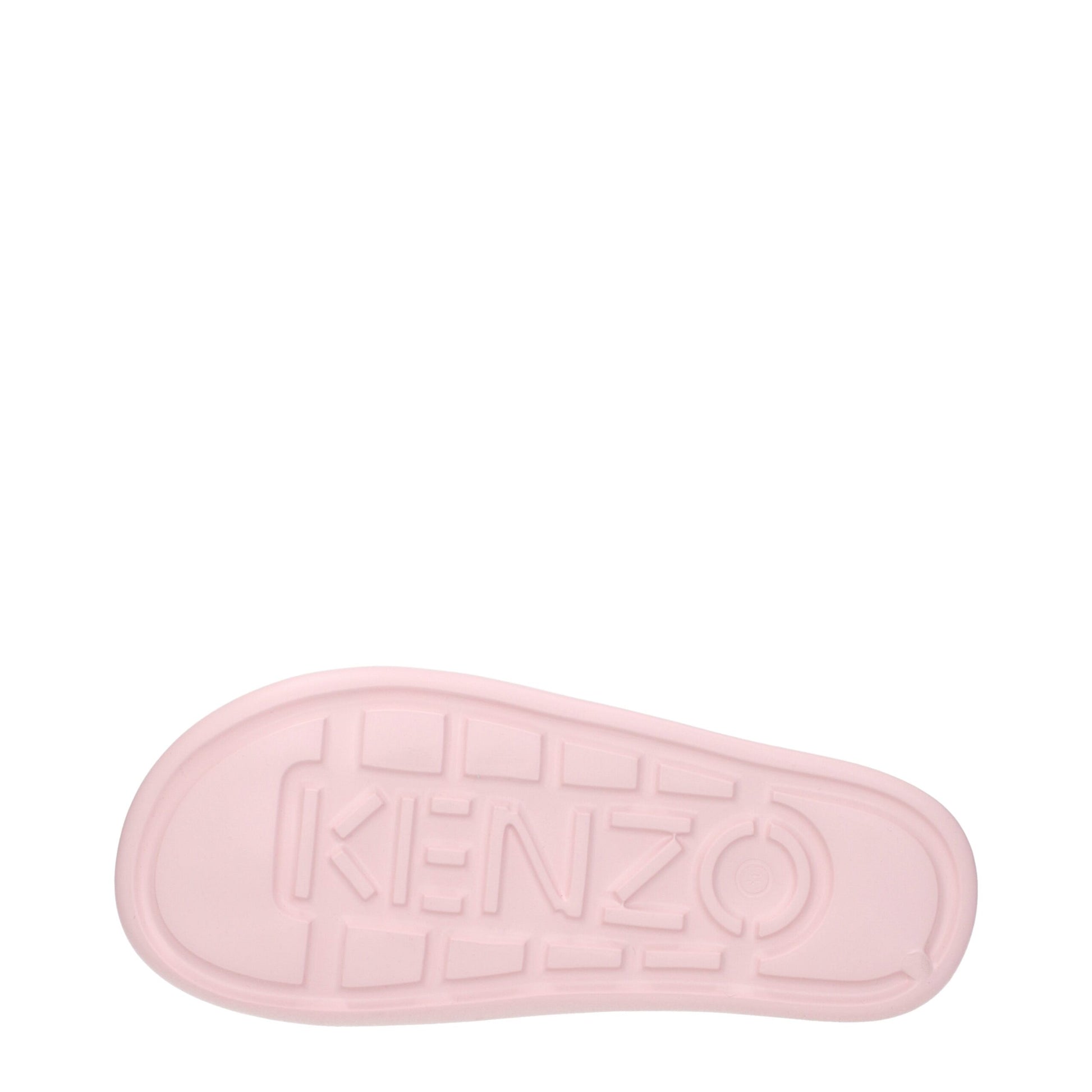 Kenzo Pink Cotton Slippers Sandals