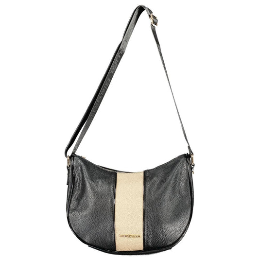 Laura Biagiotti Black PVC Women Handbag