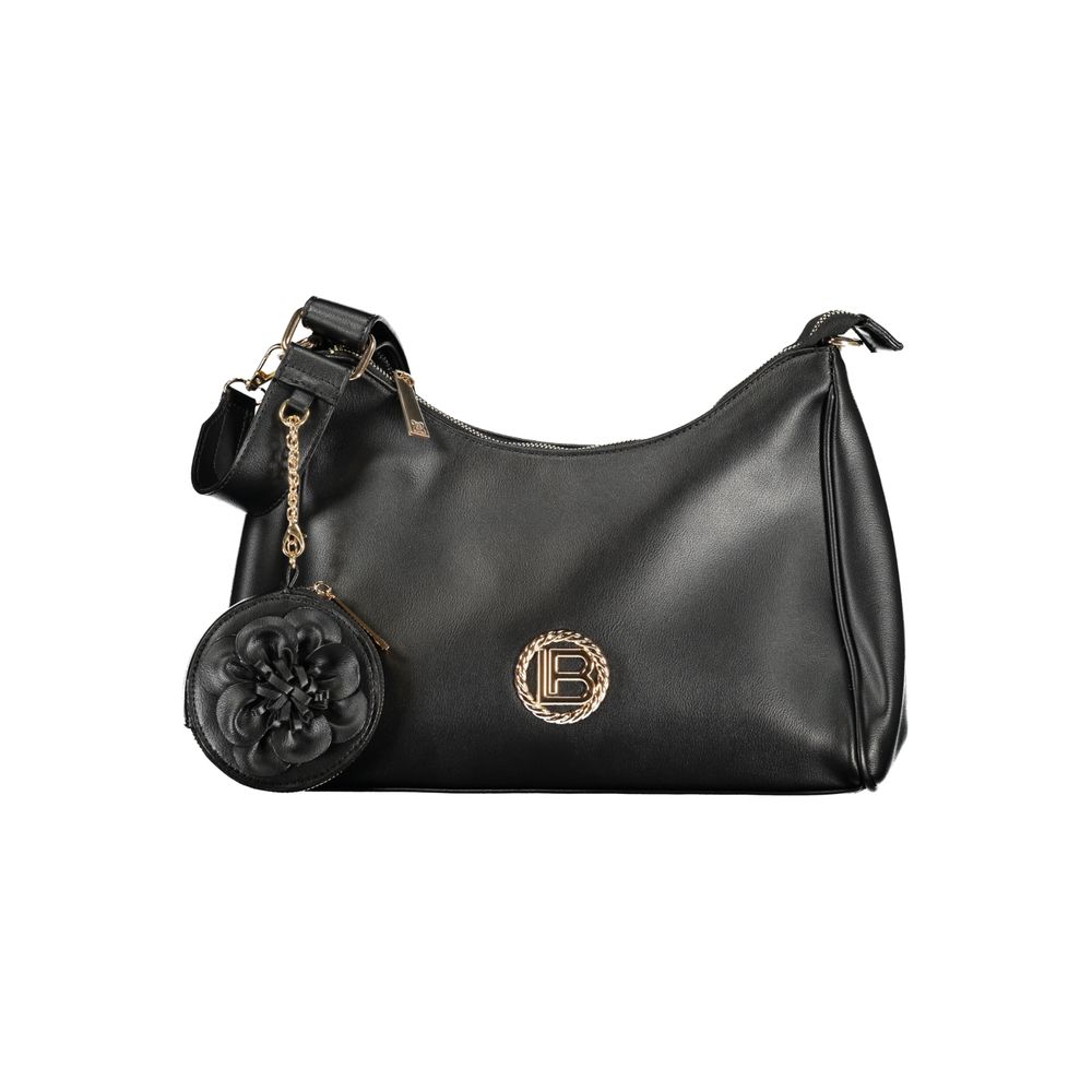 Laura Biagiotti Black PVC Women Handbag