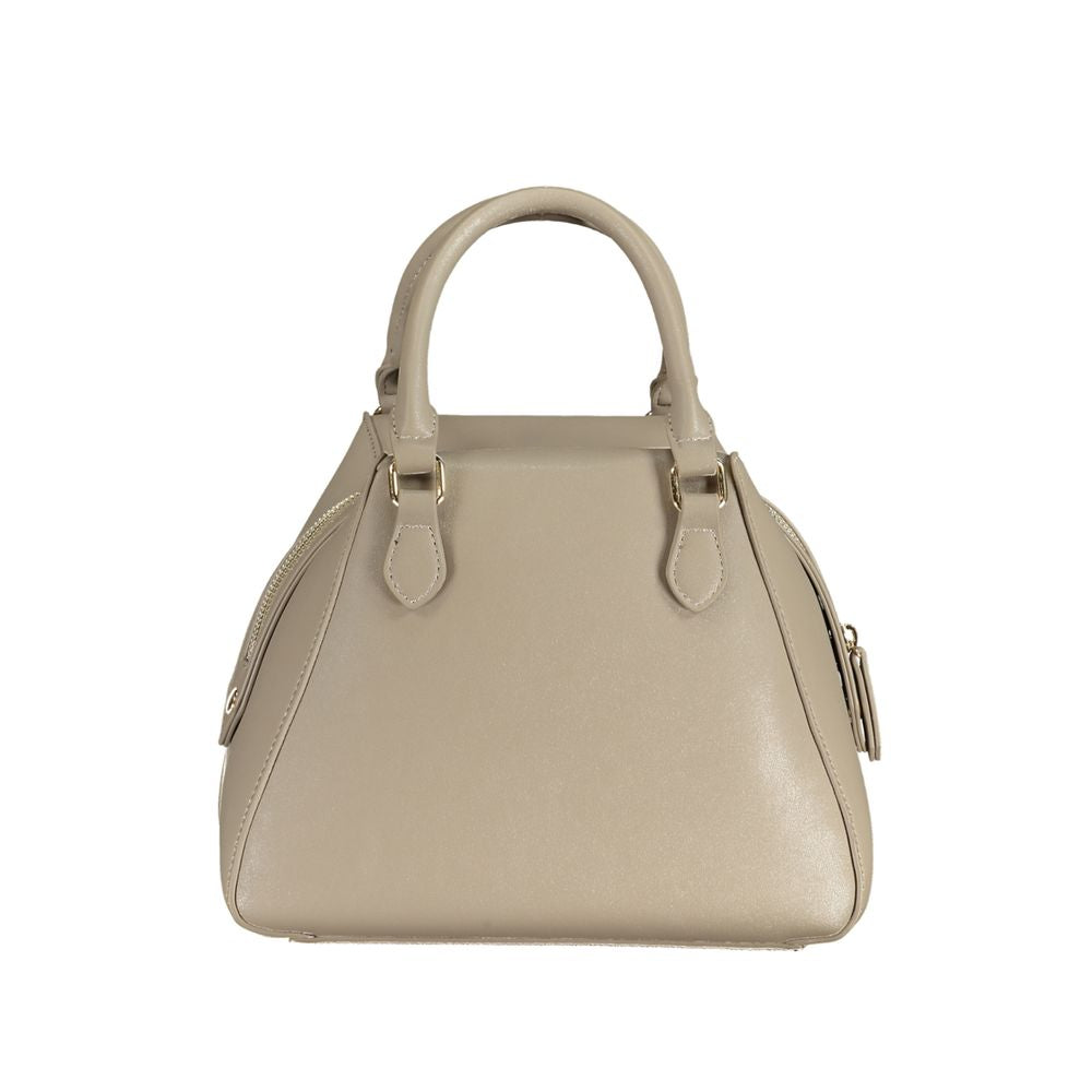 Mario Valentino Beige Polyethylene Handbag