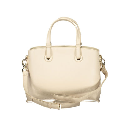 Mario Valentino Beige Polyethylene Handbag
