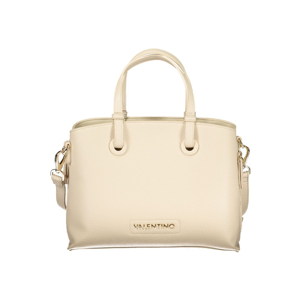 Mario Valentino Beige Polyethylene Handbag