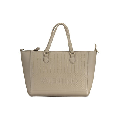 Mario Valentino Beige Polyethylene Handbag