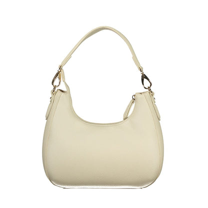 Mario Valentino Beige Polyurethane Women Handbag