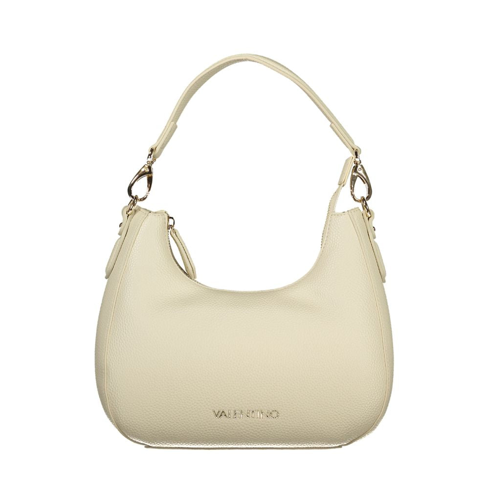 Mario Valentino Beige Polyurethane Women Handbag