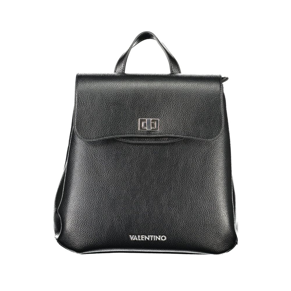 Mario Valentino Black Polyethylene Women Backpack