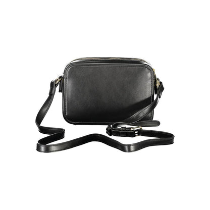 Mario Valentino Black Polyethylene Women Handbag