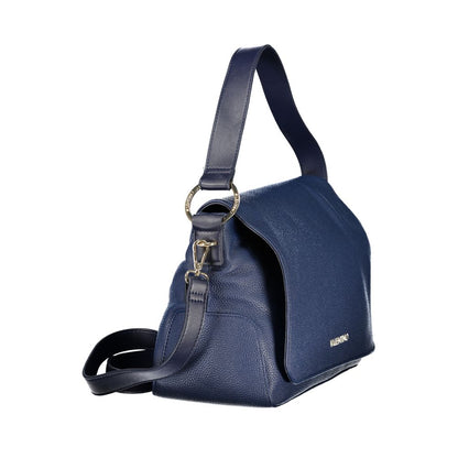 Mario Valentino Blue Polyurethane Women Shoulder Bag