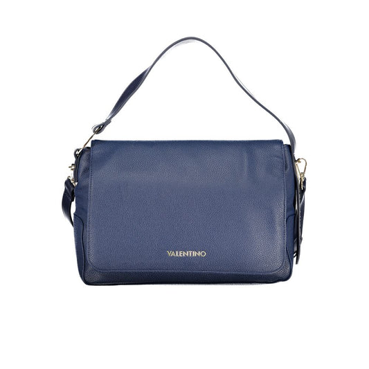Mario Valentino Blue Polyurethane Women Shoulder Bag