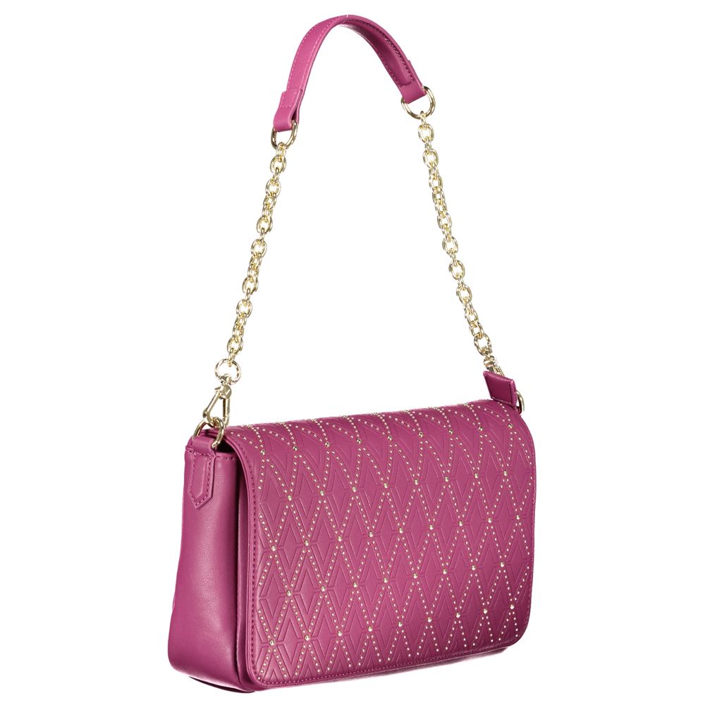 Mario Valentino Purple Polyethylene Handbag