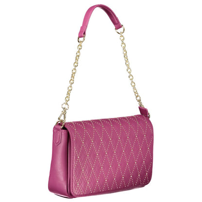 Mario Valentino Purple Polyethylene Handbag