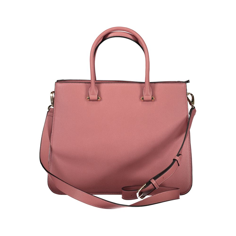 Mario Valentino Rosa Polyurethane Women Handbag