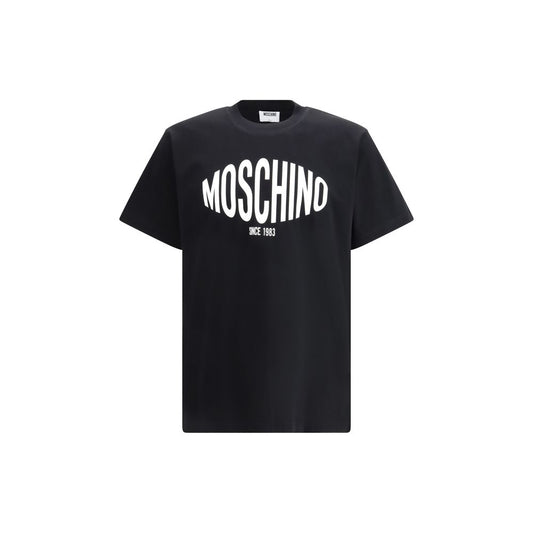 Moschino Black Cotton T-Shirt