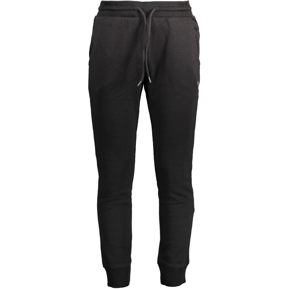 Napapijri Black Cotton Pant