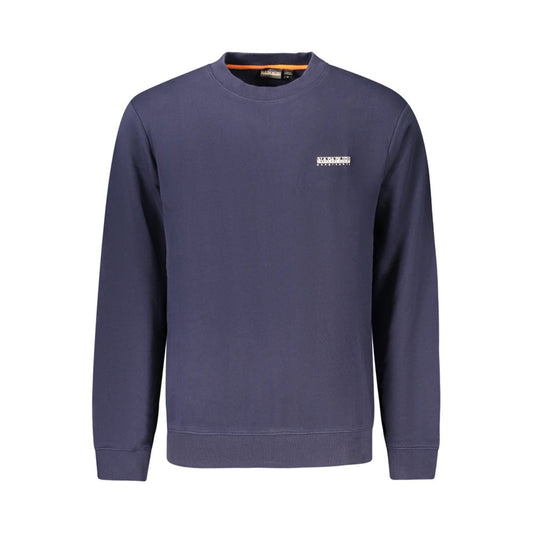 Napapijri Blue Cotton Sweater