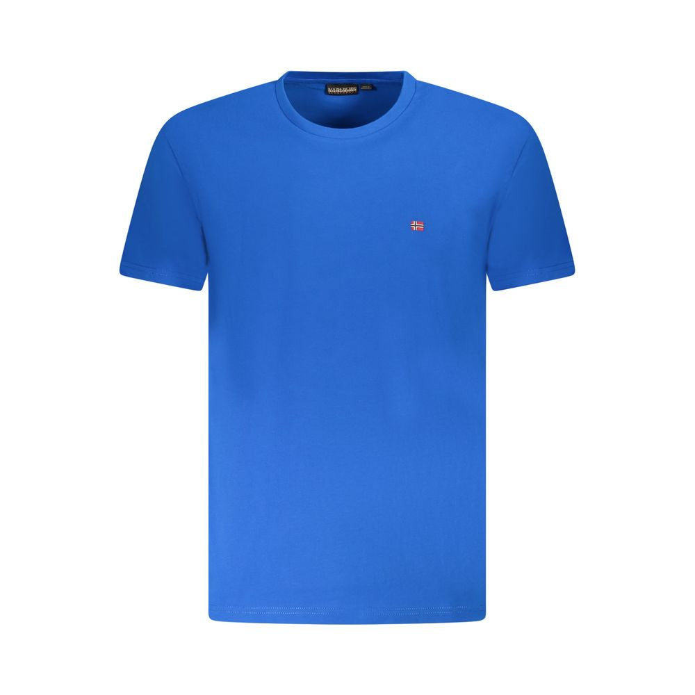 Napapijri Blue Cotton T-Shirt