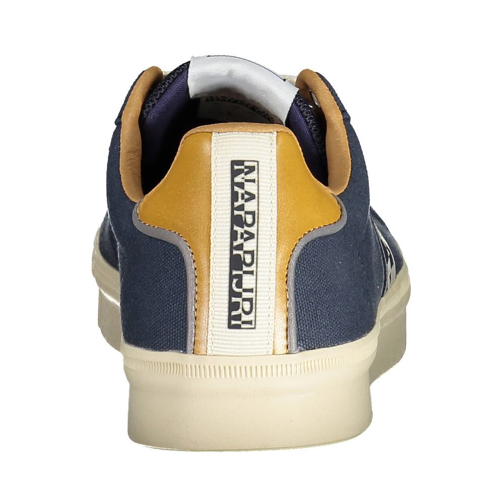 Napapijri Blue Polyester Men Sneakers