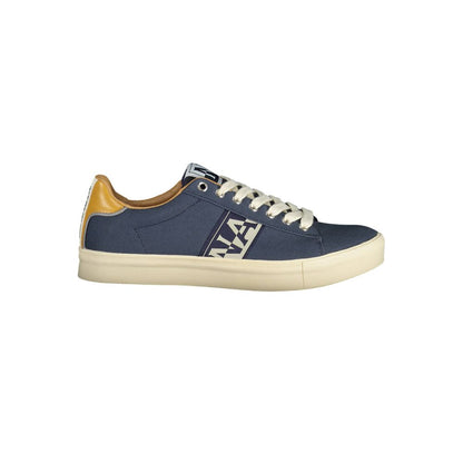 Napapijri Blue Polyester Men Sneakers