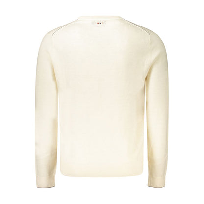 Napapijri White Wool Sweater