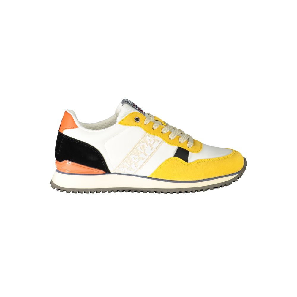 Napapijri Yellow Polyester Sneakers