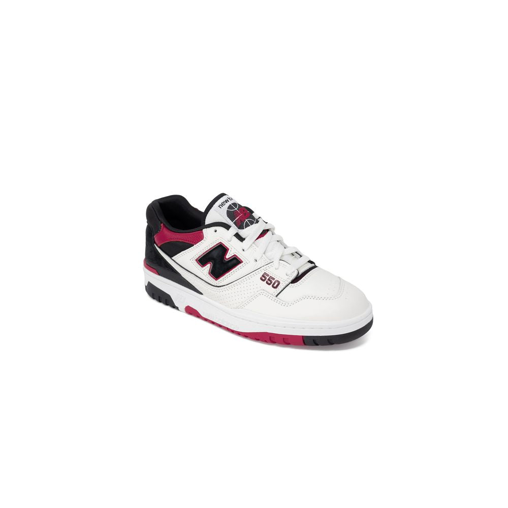 New Balance Red Leather Sneakers
