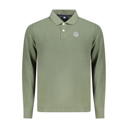 North Sails Green Cotton Polo Shirt